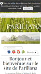 Mobile Screenshot of pariliana.com