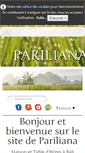 Mobile Screenshot of pariliana.net
