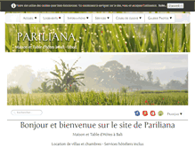 Tablet Screenshot of pariliana.net